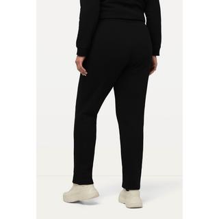 Ulla Popken  Pantalon en molleton. Intérieur doux et confortable. Taille élastique 