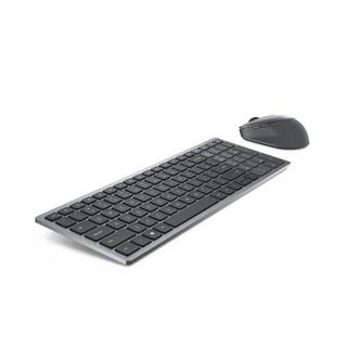Dell  KM7120W tastiera Mouse incluso RF senza fili + Bluetooth QWERTY US International Grigio, Titanio 