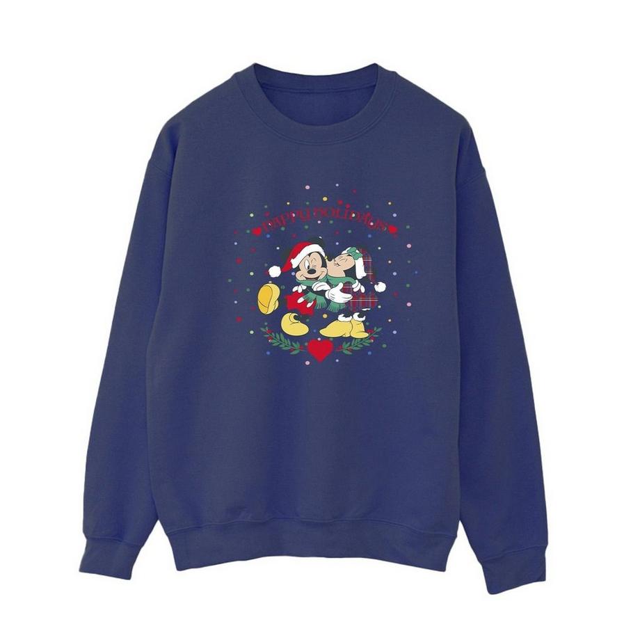 Disney Mickey und Minnie Weihnachts Sweatshirt  