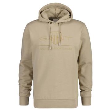 Sweatshirt  Bequem sitzend-REGULAR TONAL SHIELD HOODIE