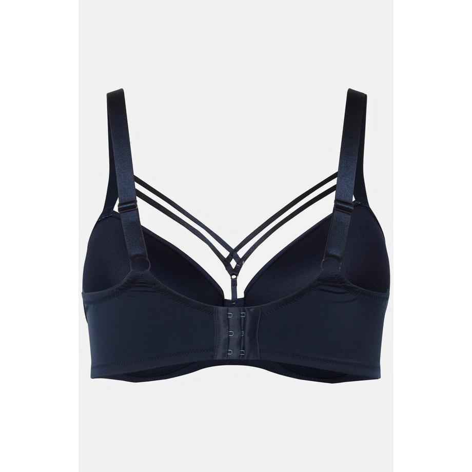 Ulla Popken Reggiseno con ferretto fantasia ginkgo coppe morbide  