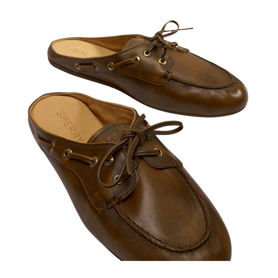 Sperry Leder Mules  