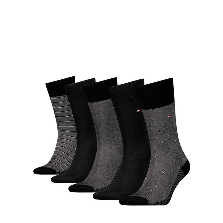 TOMMY HILFIGER Boîte Cadeau 5 Paires de Chaussettes  