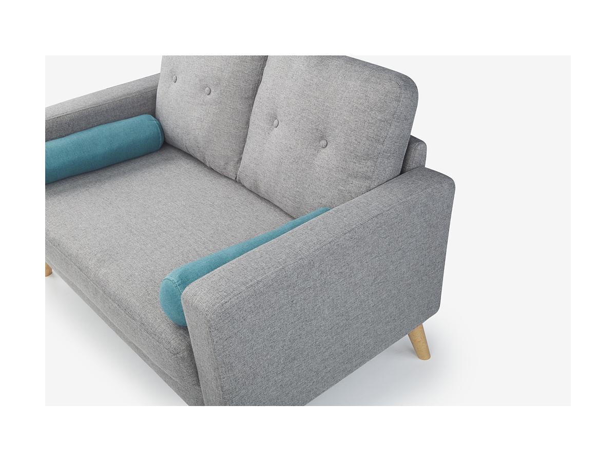 Vente-unique 2SitzerSofa Stoff TATUM  