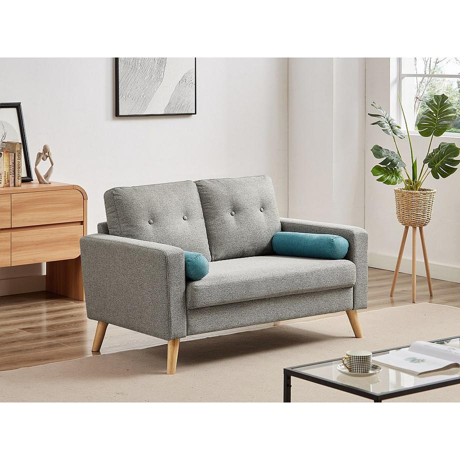 Vente-unique 2SitzerSofa Stoff TATUM  
