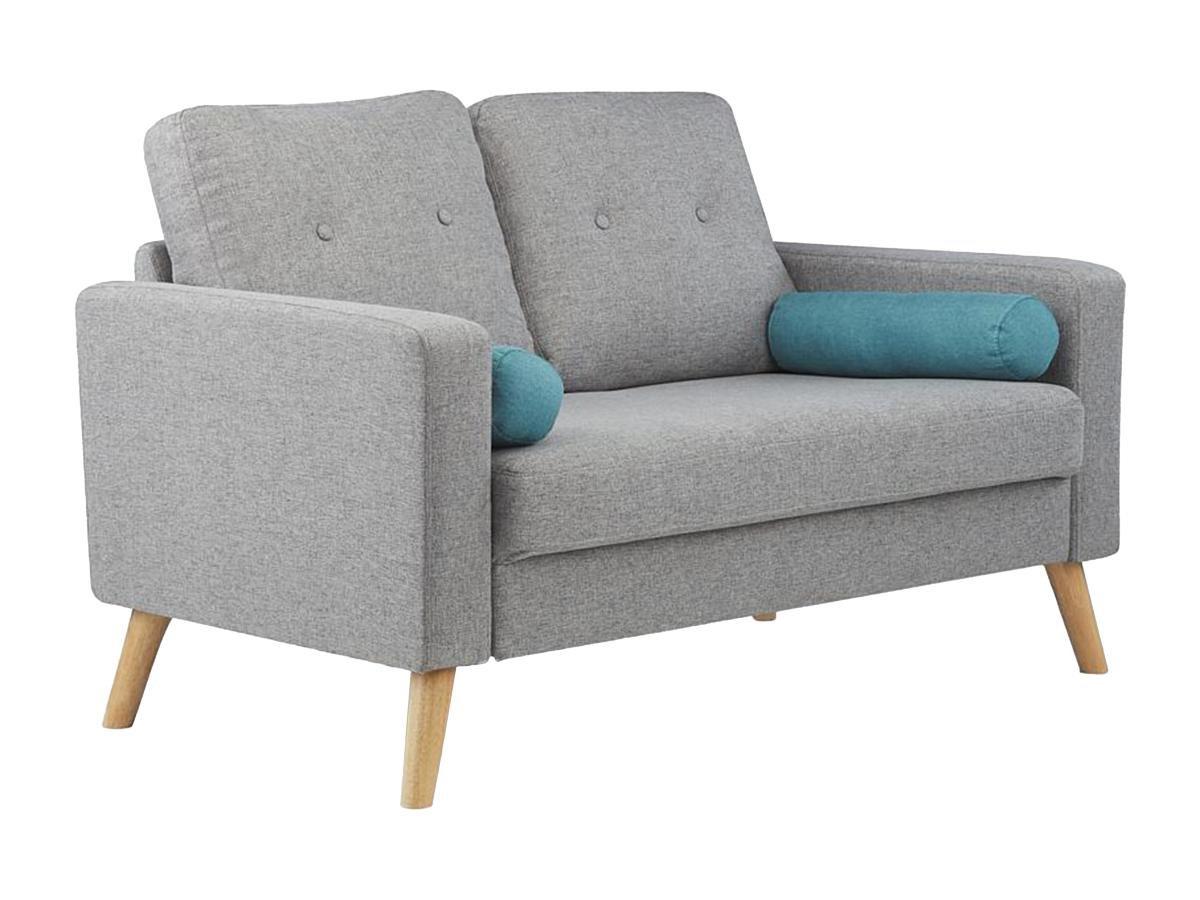 Vente-unique 2SitzerSofa Stoff TATUM  