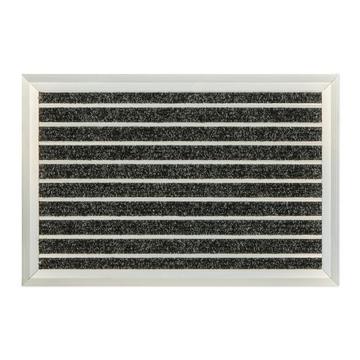 Fußmatte in Aluminium