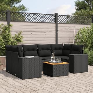 VidaXL Garten sofagarnitur poly-rattan  