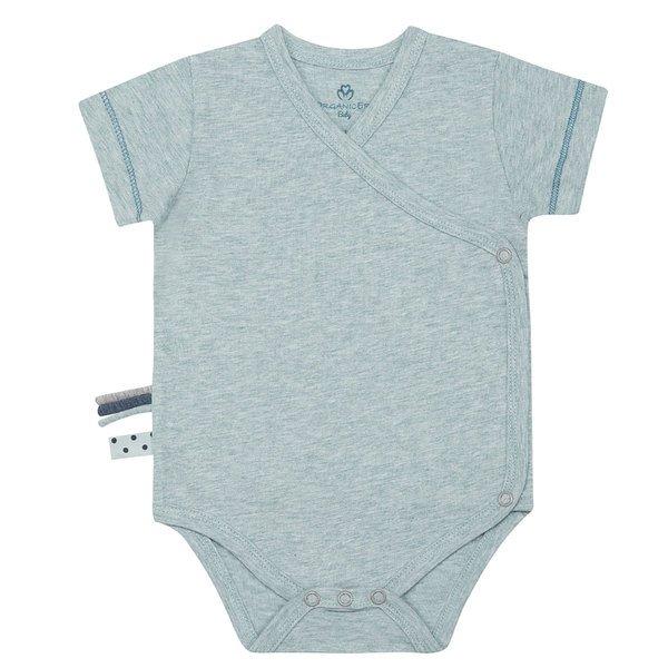 Image of Wickel-kurzarmbody Unisex Pastellgrün 0-3M