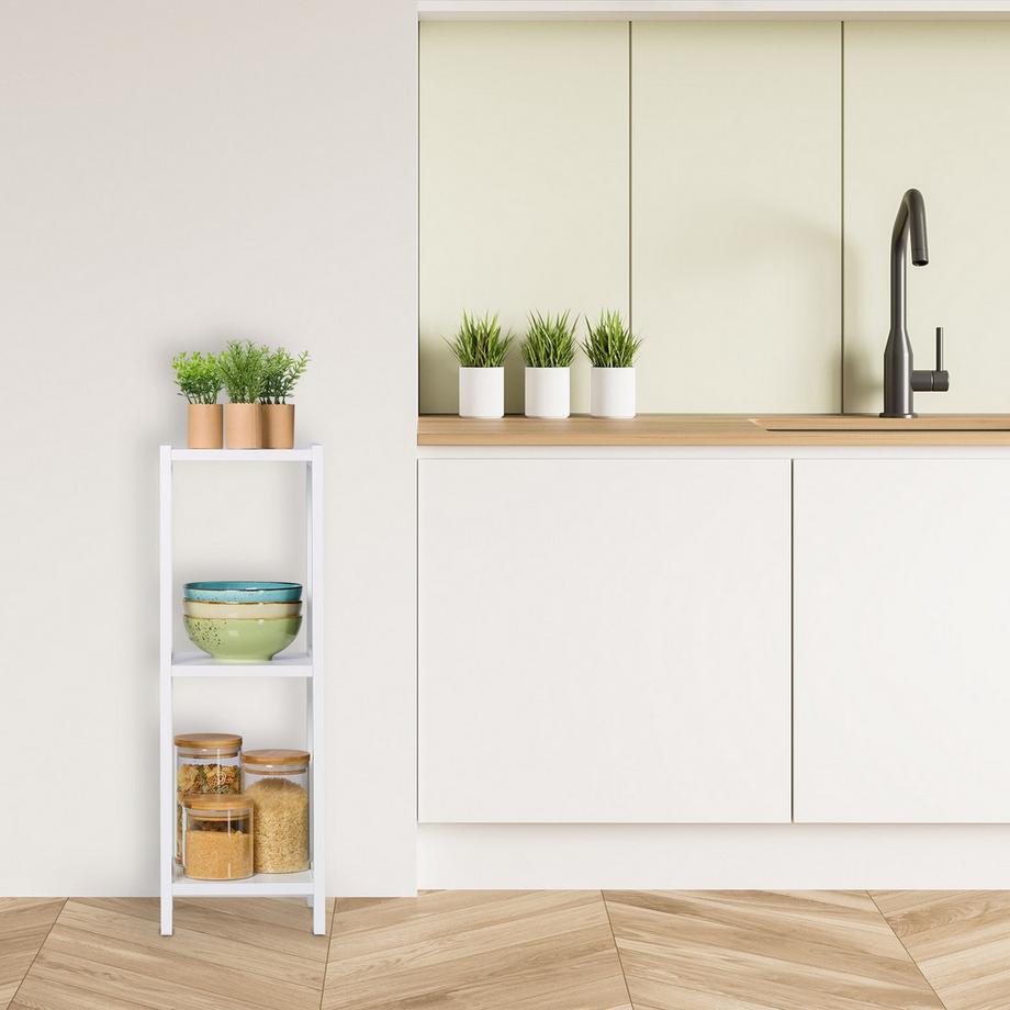 Northix Standregal mit 3 Ebenen  