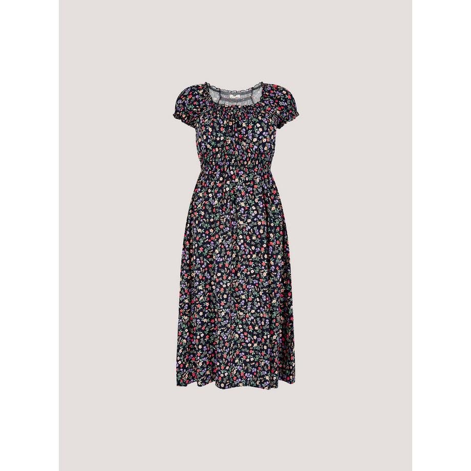APRICOT Robe Midi Garden Floral Milkmaid  