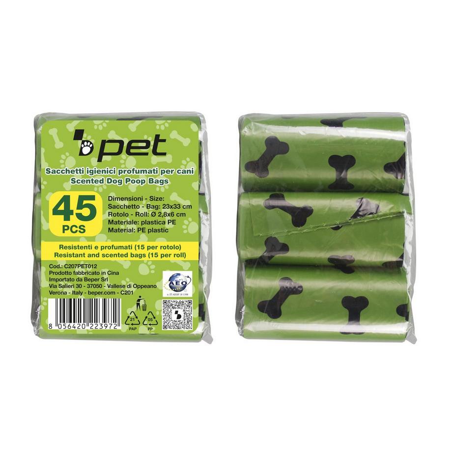 BEPER  Duftende Müllbeutel für Hunde 