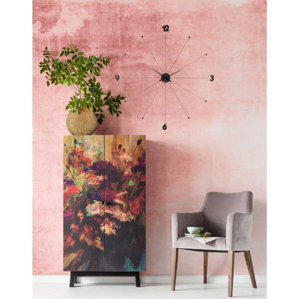 KARE Design Horloge Murale Like Umbrella Noir  