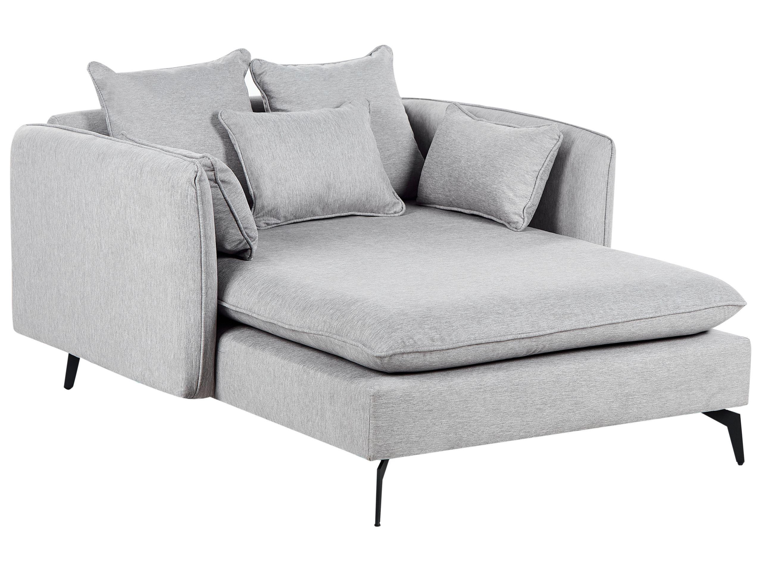 Beliani Chaise longue en Polyester Moderne CHARMES  