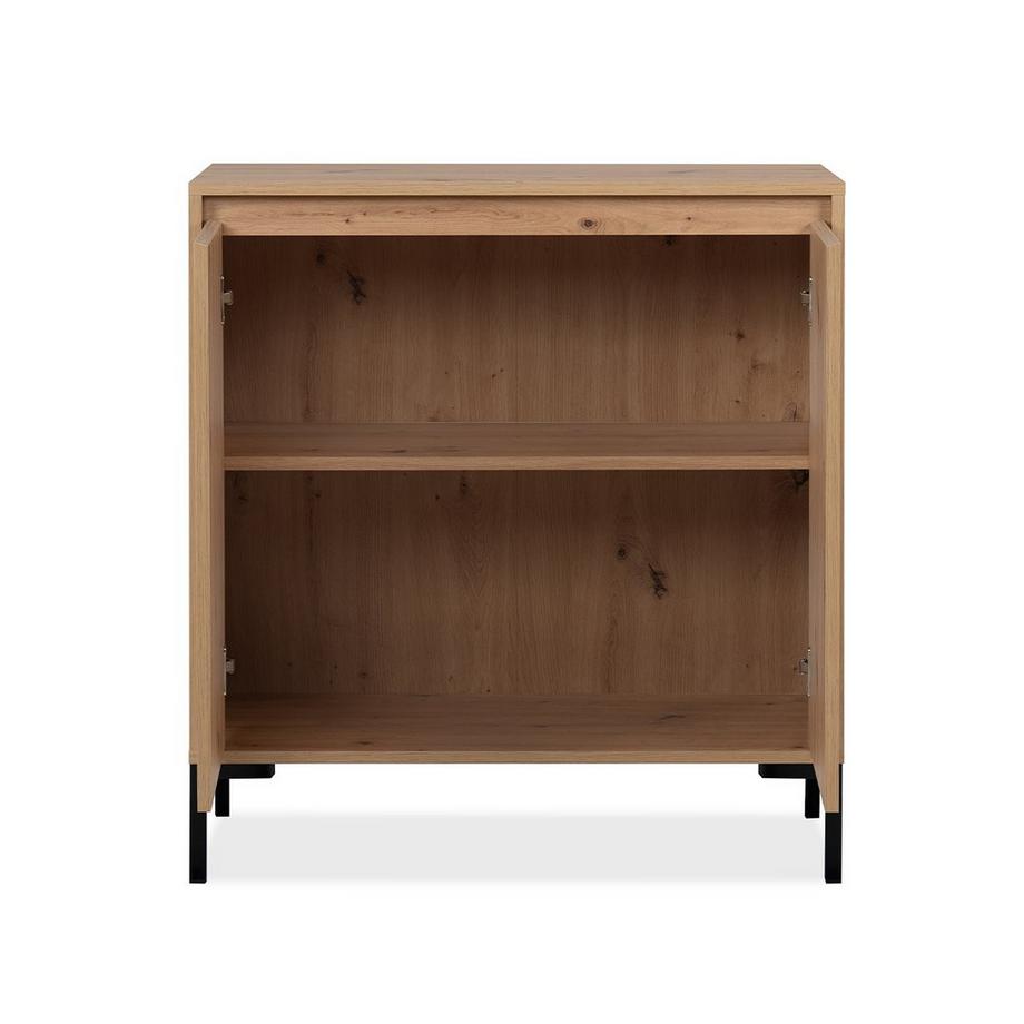 Calicosy Anrichte mit 2 Türen 1 Regal L81 cm - Plock  