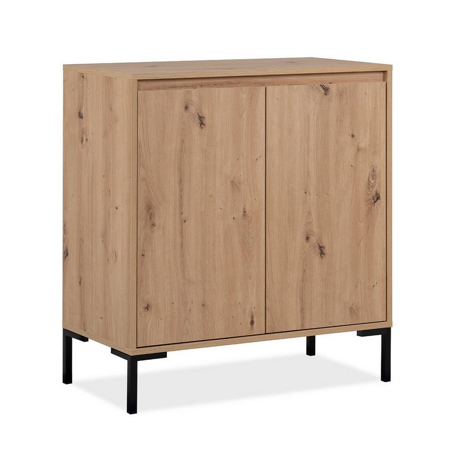 Calicosy Anrichte mit 2 Türen 1 Regal L81 cm - Plock  