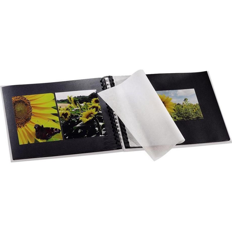hama Hama Fine Art album fotografico e portalistino Bianco 300 fogli 10 x 15 cm Rilegatura a spirale  