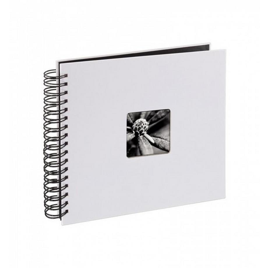 hama Hama Fine Art album fotografico e portalistino Bianco 300 fogli 10 x 15 cm Rilegatura a spirale  