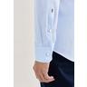 Seidensticker Business Hemd X-Slim Fit Langarm Uni  Blau