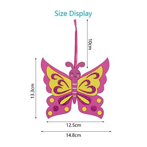 Activity-board  Sets Schmetterling Bastelset Kinder Kreativ Kunsthandwerk Bastelhandwerk Kreativset zum Basteln 