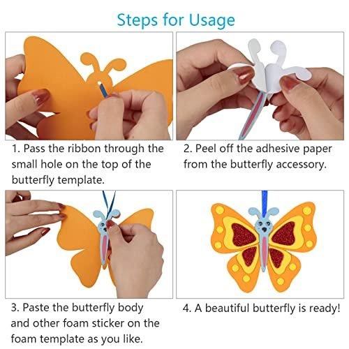 Activity-board  Sets Schmetterling Bastelset Kinder Kreativ Kunsthandwerk Bastelhandwerk Kreativset zum Basteln 