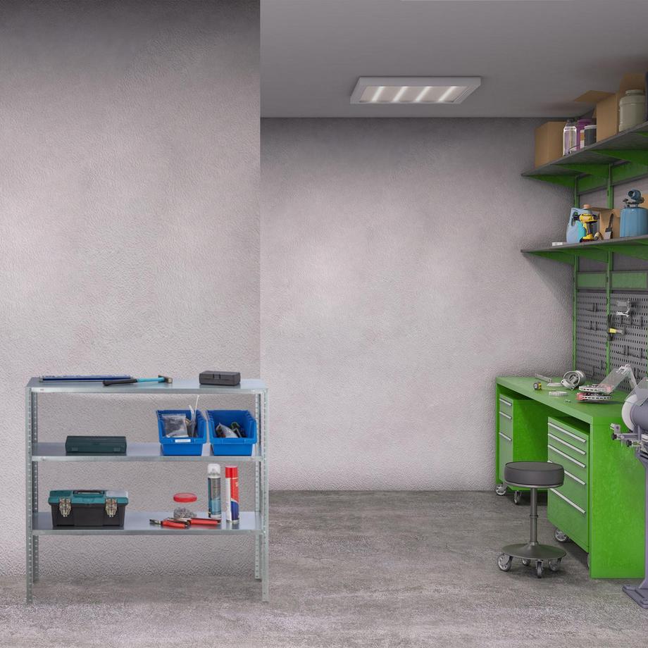 B2X Étagère à chaussures blanche, en métal  