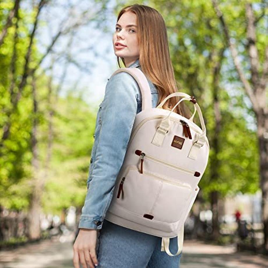 Only-bags.store 15.6 Zoll Laptop Rucksack Handgepäck Teenager Laptop Tasche Arbeits Tagesrucksack  