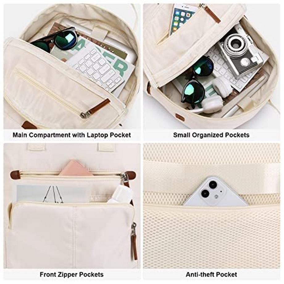 Only-bags.store 15.6 Zoll Laptop Rucksack Handgepäck Teenager Laptop Tasche Arbeits Tagesrucksack  