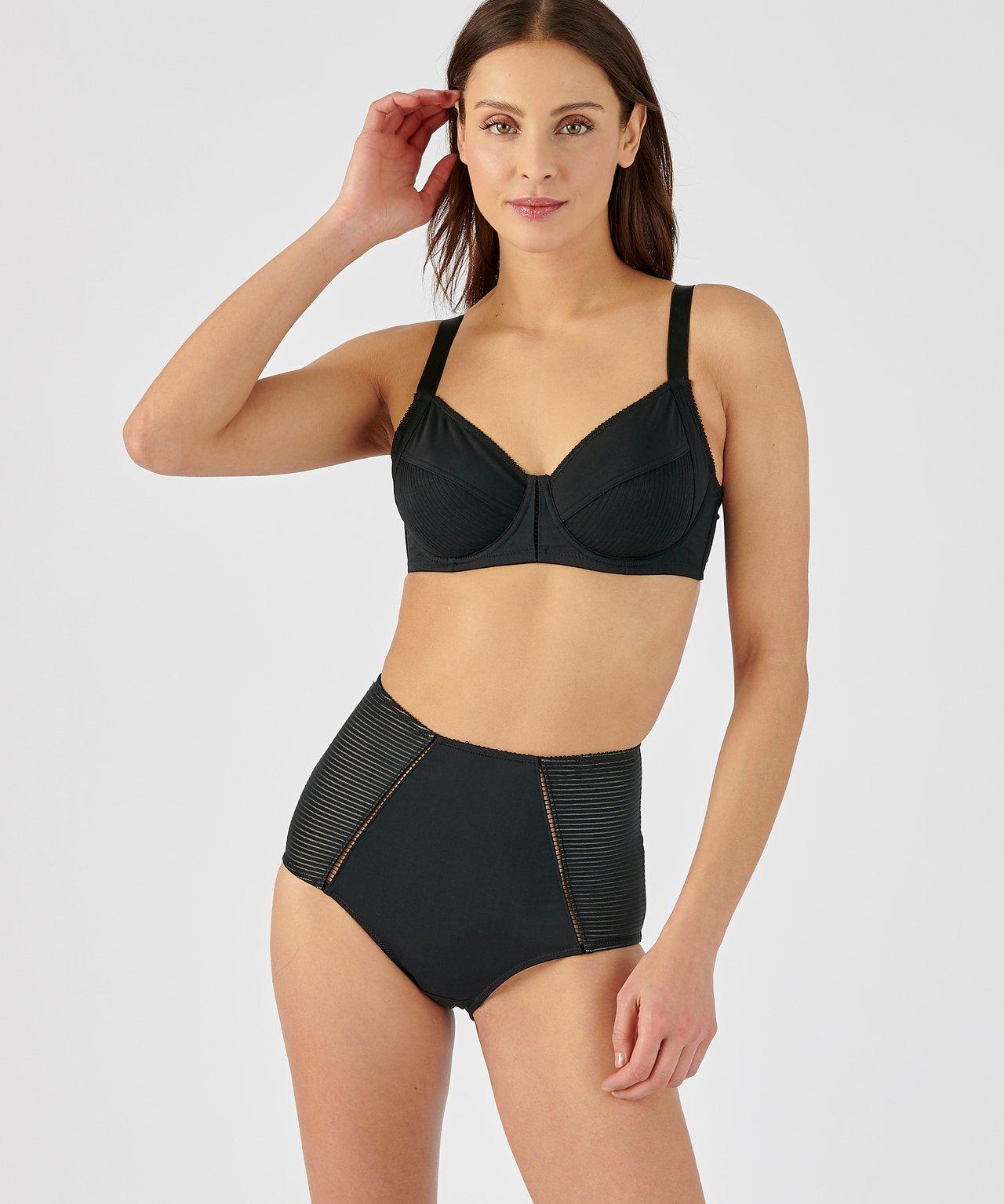 Image of Bügel-bh Mit Starkem Halt. Damen Schwarz E/85