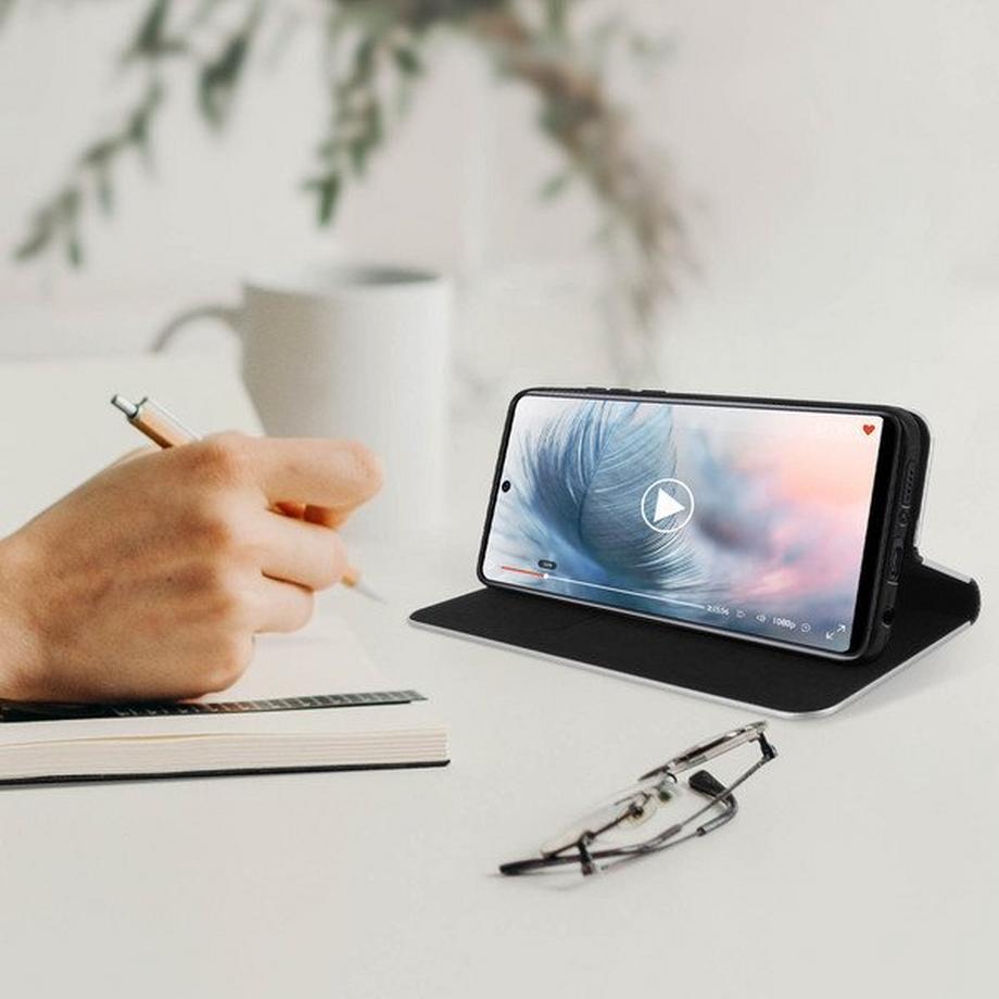 Avizar  Housse Samsung Galaxy A71 Carbone Noir 