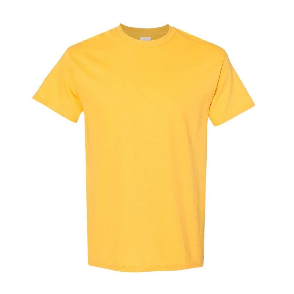 Image of Tshirt (5 Stückpackung) Herren Gelb Bunt XL