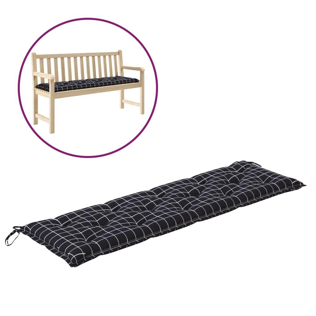 VidaXL Coussin de banc de jardin tissu  