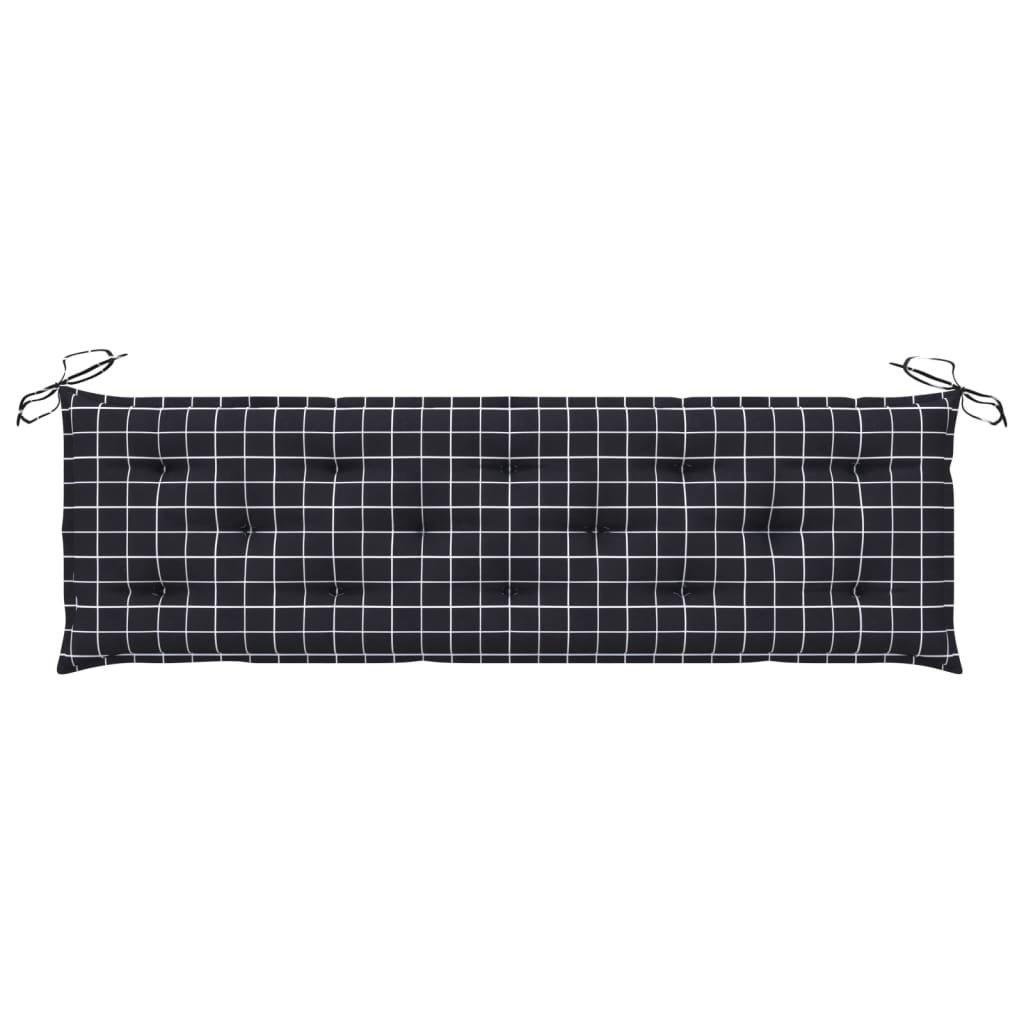 VidaXL Coussin de banc de jardin tissu  