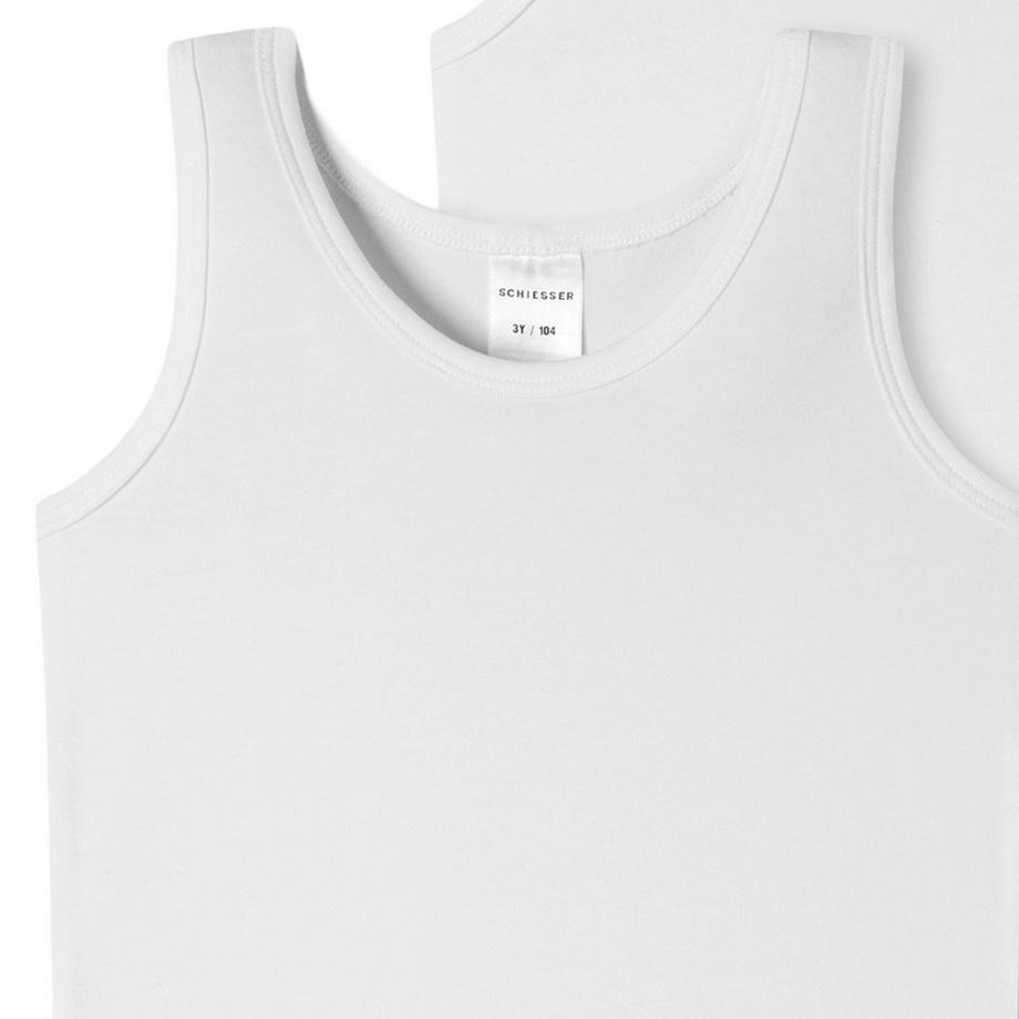 Schiesser  95/5 Coton bio - lot de 6 - débardeur 