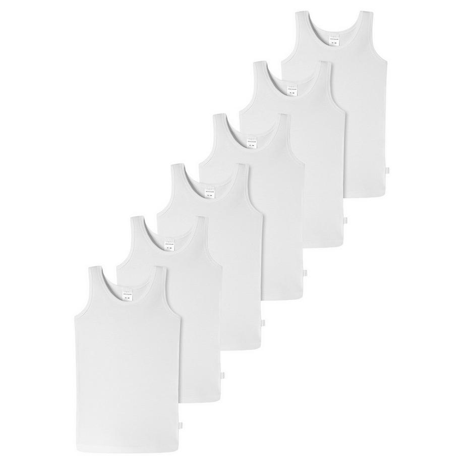 Schiesser  95/5 Coton bio - lot de 6 - débardeur 