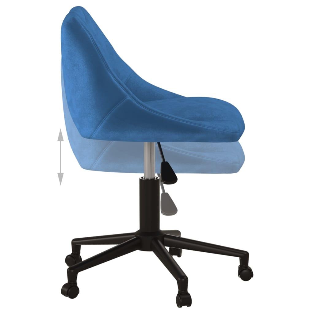 VidaXL Chaise de salle à manger velours  