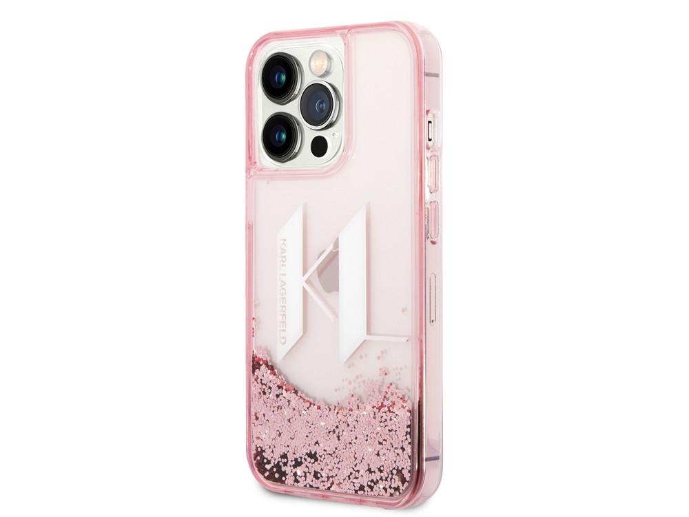 KARL LAGERFELD  Coque iPhone 14 Pro Max Glitter KL 