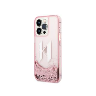 KARL LAGERFELD  Coque iPhone 14 Pro Max Glitter KL 