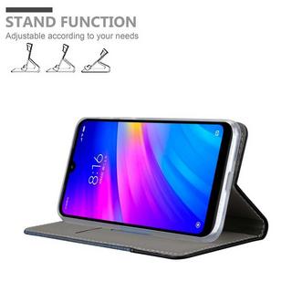 Cadorabo  Housse compatible avec Xiaomi RedMi 7 - Coque de protection avec fermeture magnétique, fonction de support et compartiment pour carte 