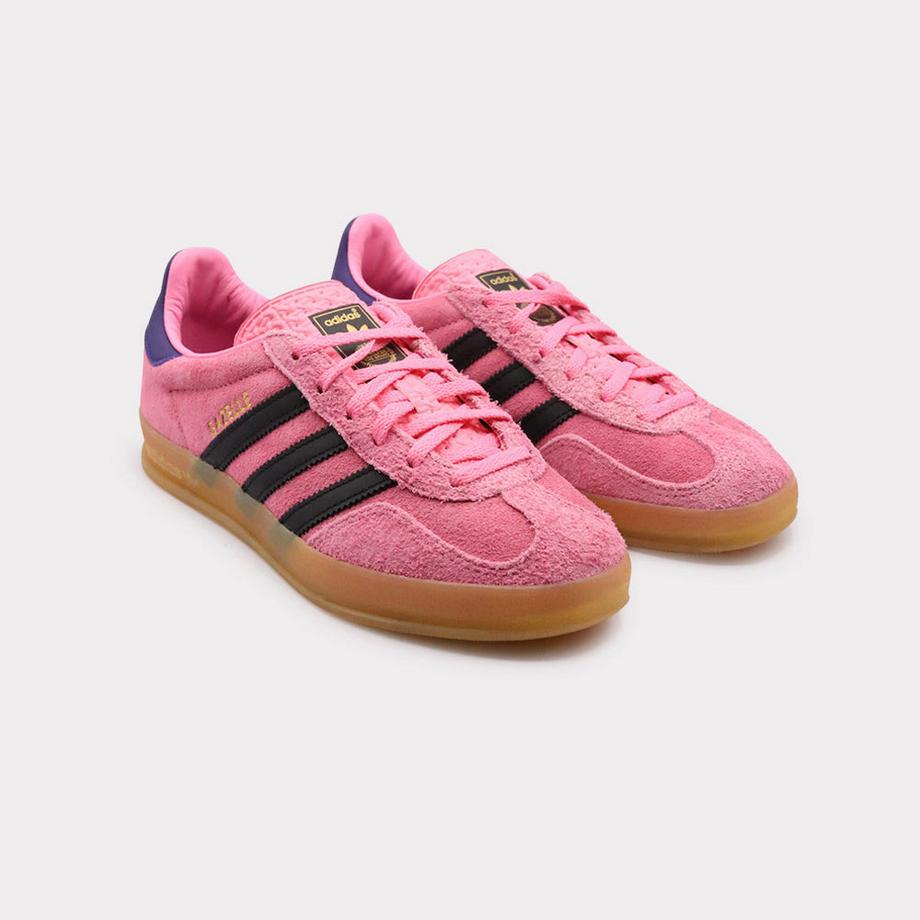 adidas Gazelle Indoor Collegiate Green Lucid Pink Sneakers  