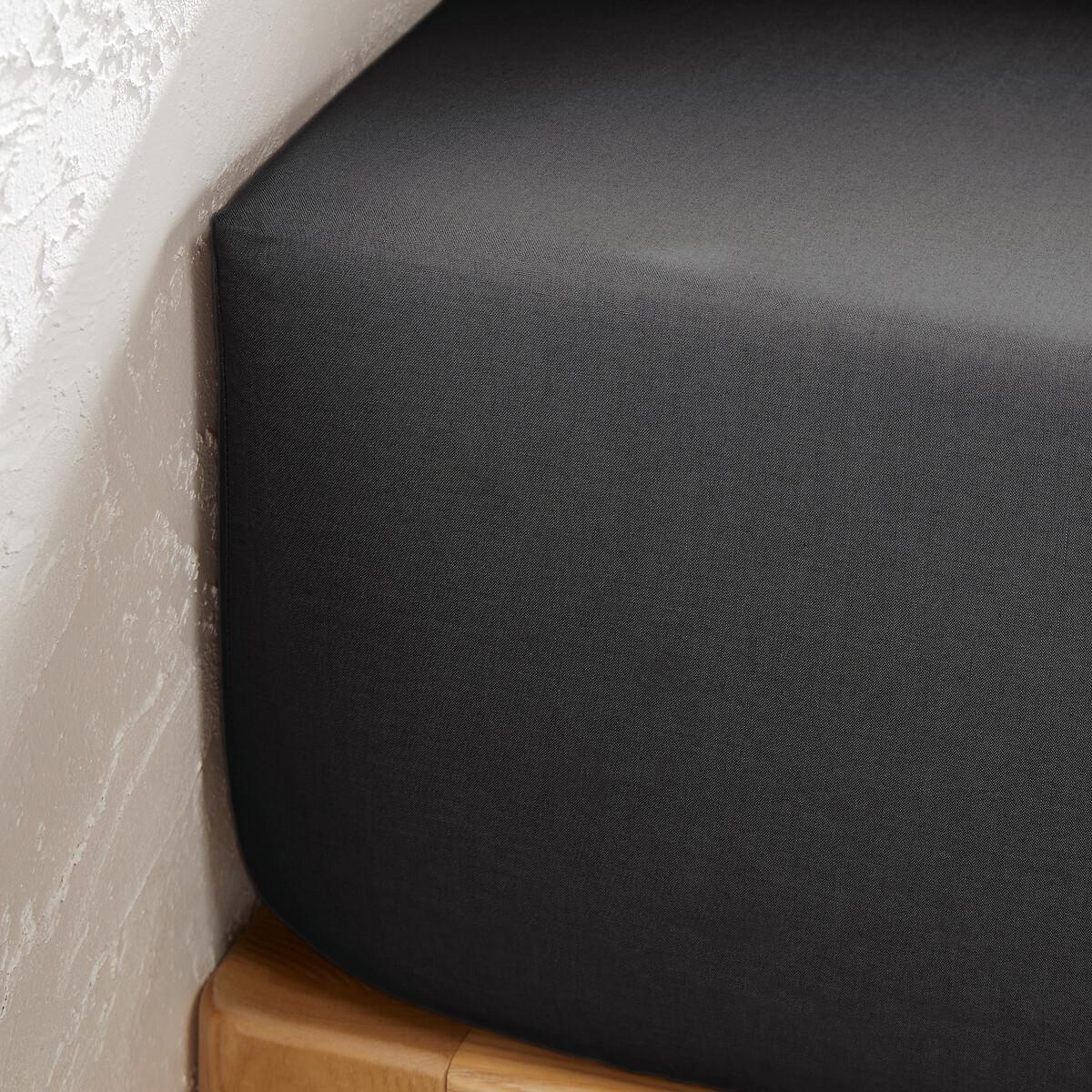 La Redoute Intérieurs Scenario Drap Housse Uni en Polycoton  