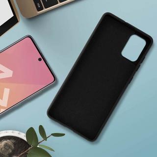 Avizar  Coque Soft Touch Galaxy A71 Noir 