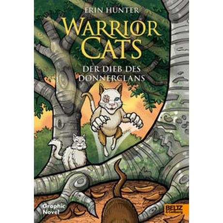 Warrior Cats - Der Dieb des DonnerClans Hunter, Erin; Jolley, Dan; Barry, James L. (Illustrationen); Knese, Petra (Übersetzung) Copertina rigida 