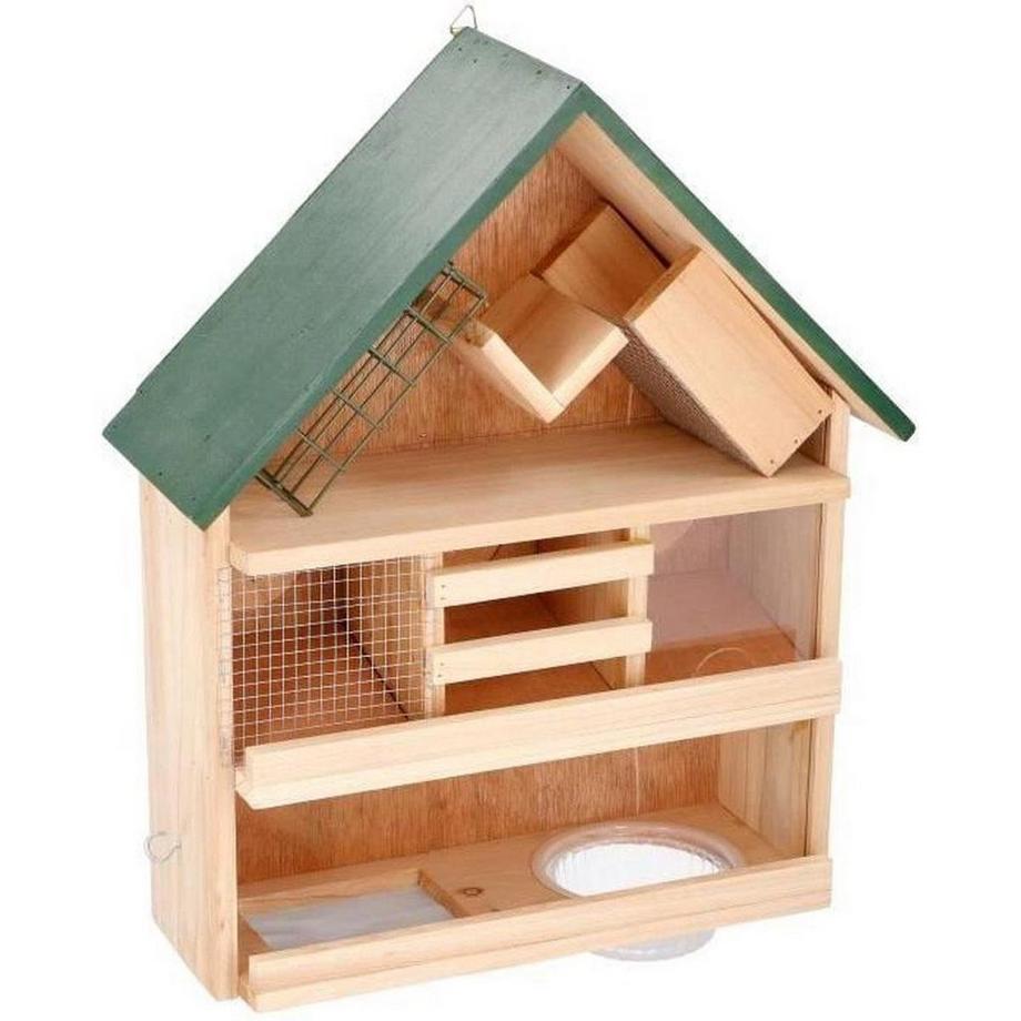 LIFETIME GARDEN  Vogelhäuschen - Holzhaus - 3 Etagen 