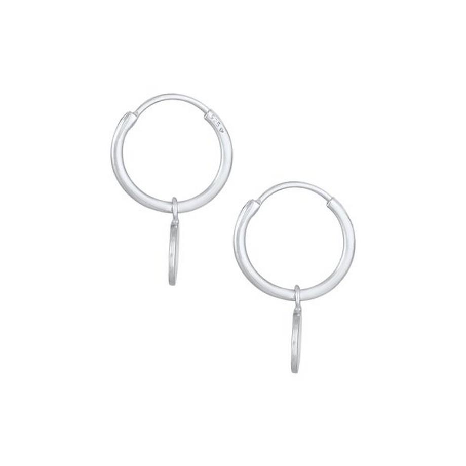 Elli  Ohrringe Creolen Plättchen 