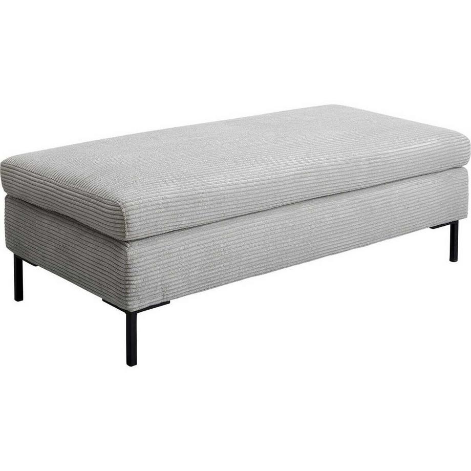 KARE Design Tabouret Gianni Cordon gris  