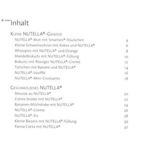 Heel Verlag  Nutella - Rezeptbuch / Kochbuch 