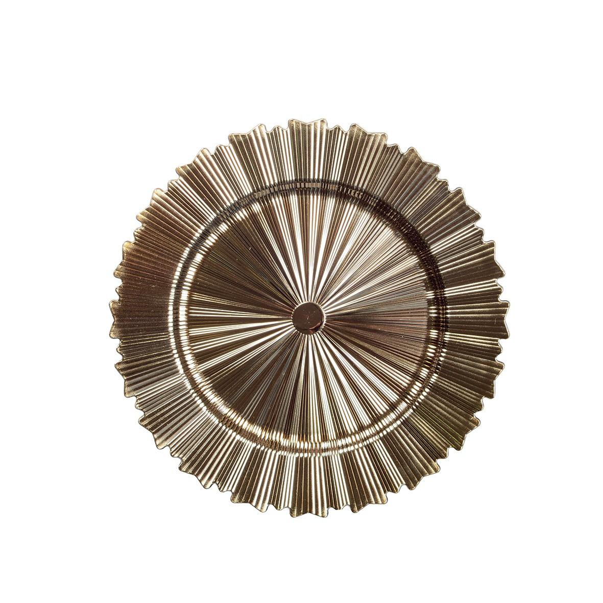 Image of Goldener Rand-untersetzer Mit Glanz Unisex ONE SIZE