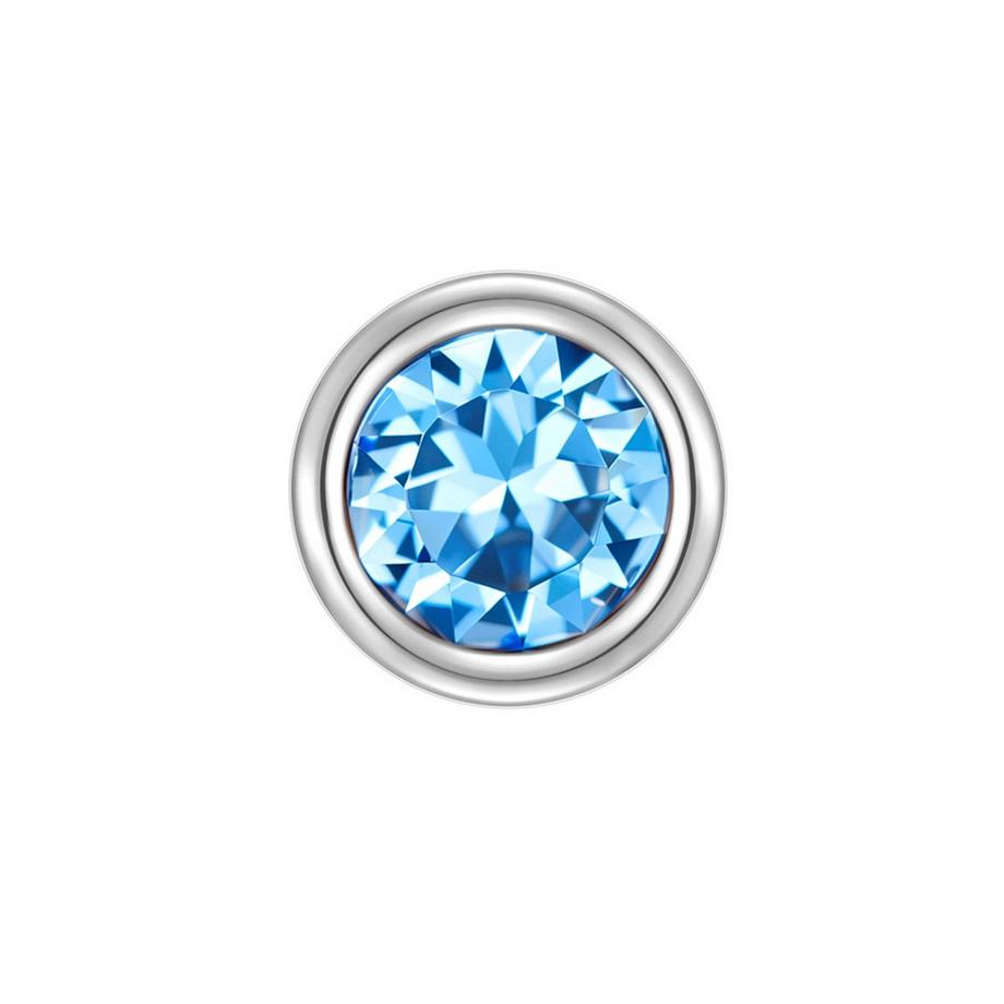 Glanzstücke München  Piercing Geburtsstein Sterling Silber Zirkonia 