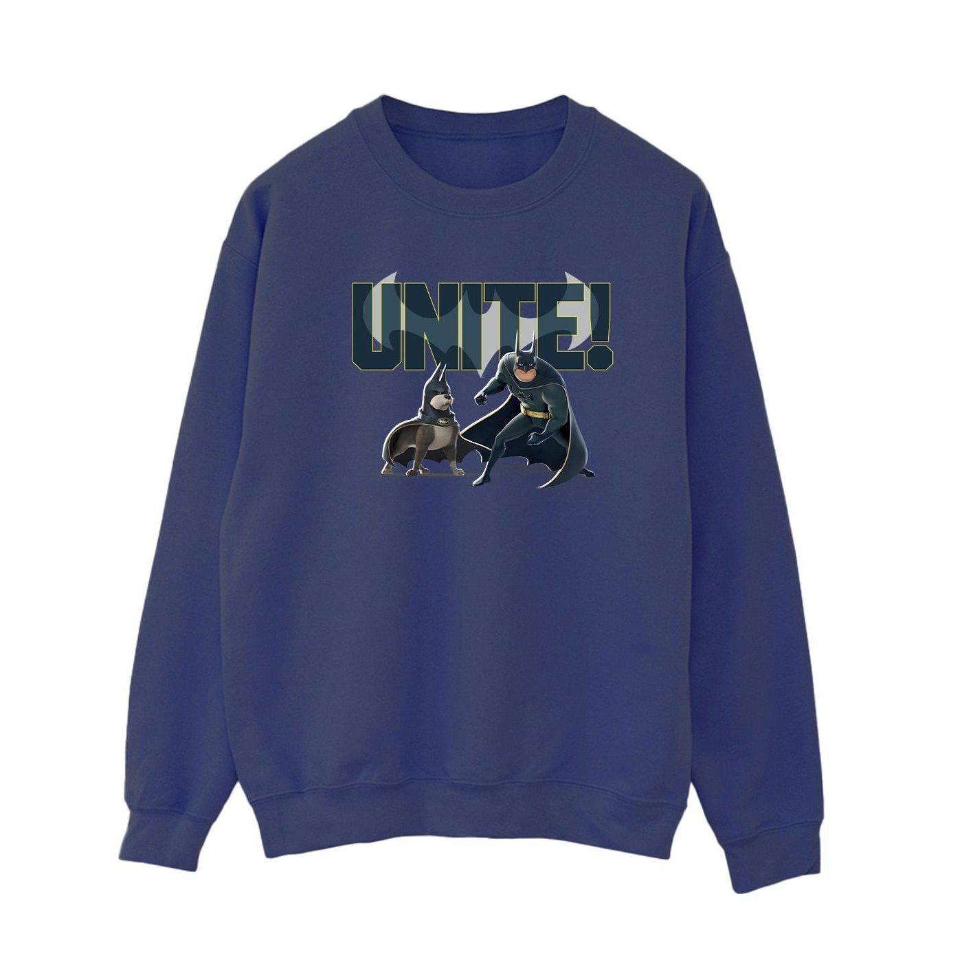 Image of Dc League Of Superpets Unite Pair Sweatshirt Damen Marine M